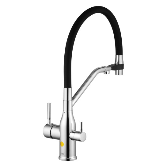 Додаткове фото - Змішувач для кухні Kroner KRP Kuche - C03816BLK