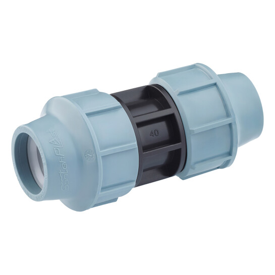 Головне фото - Муфта ПЕ SantehPlast 40х40 мм