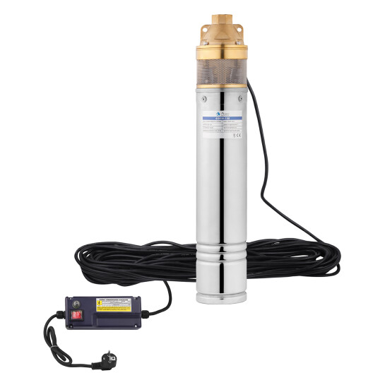 Додаткове фото - Насос глибинний відцентровий Agua 4SKM 150 Hmax 100 м Qmax 45 л/хв P 1100 Вт з пультом