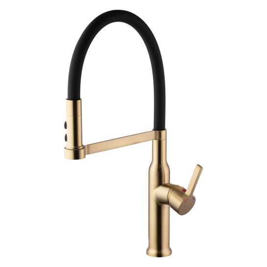 Додаткове фото - Змішувач для кухні Kroner KRP Ersel - GBG03112BLK