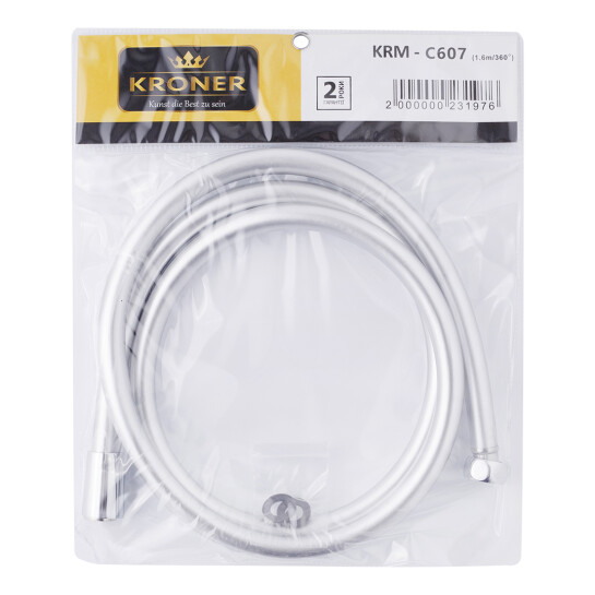 Додаткове фото - Шланг для душу Kroner KRM - C607 Anti-Twist 160 см