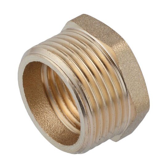 Додаткове фото - Футорка посилена LexLine 3/4"х1/2" ЗВ латунна УК0702-В