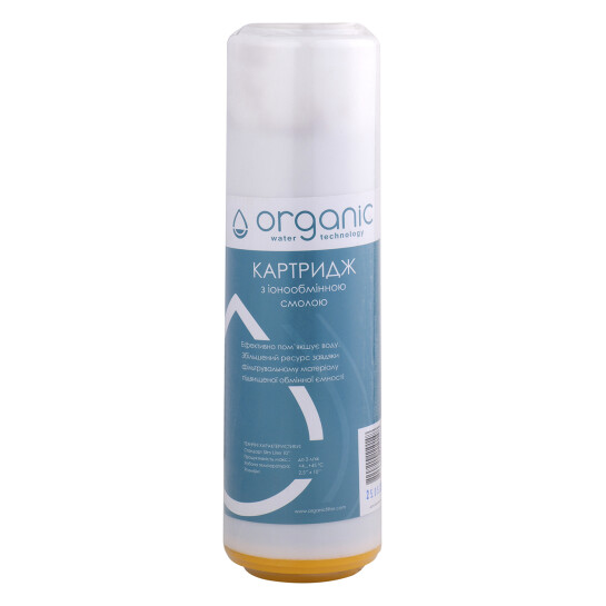 Головне фото - Картридж з іонообмінною смолою Organic DS10
