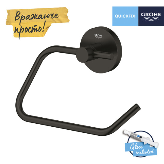 Додаткове фото - Тримач для туалетного паперу Grohe QuickFix Start 412002430