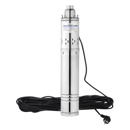 Додаткове фото - Насос глибинний шнековий Agua 4S QGD2,1-80-0,37 Hmax 80 м Qmax 35 л/хв P 370 Вт з вбудованим конденсатором