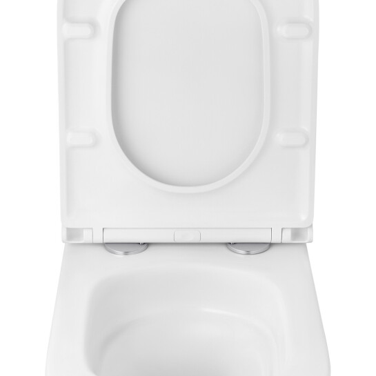 Додаткове фото - Комплект 4 в 1: Інсталяція Grohe Solido 2 в 1 38971000 + Панель змиву Grohe Even 389662430 + Унітаз підвісний безобідковий Kroner Eifel WHI493436 TORNADO (38971966243KE49T)