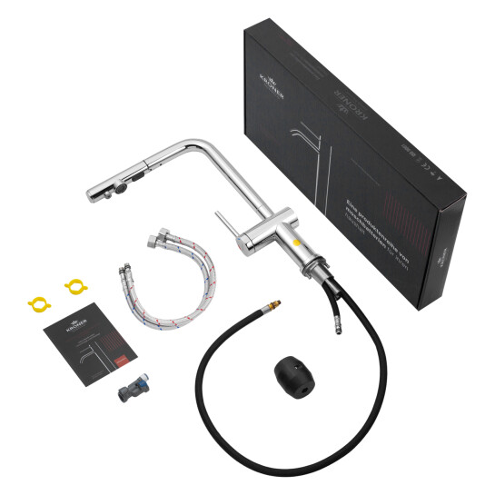 Додаткове фото - Змішувач для кухні Kroner KRP Kuche - C03839