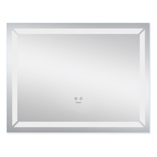 Додаткове фото - Дзеркало Kroner KRP Spiegel HR1 - 9070 з LED-підсвічуванням та антизапотіванням