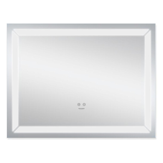 Додаткове фото - Дзеркало Kroner KRP Spiegel HR1 - 9070 з LED-підсвічуванням та антизапотіванням