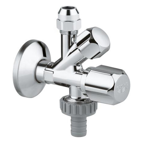 Крани приладові Кран приладовий Grohe 1/2"х3/8"х3/4" 22036000