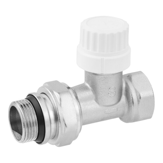 Головне фото - Кран термостатичний прямий STA 3/4" М30х1,5 нікельований Ц9307