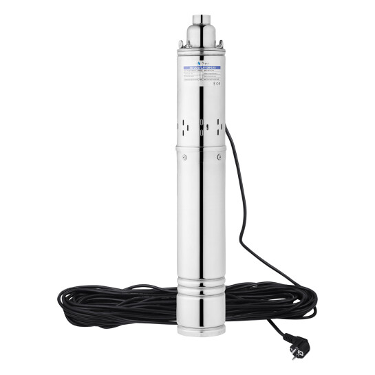 Додаткове фото - Насос глибинний шнековий Agua 4S QGD2,4-130-0,75 Hmax 130 м Qmax 40 л/хв P 750 Вт з вбудованим конденсатором