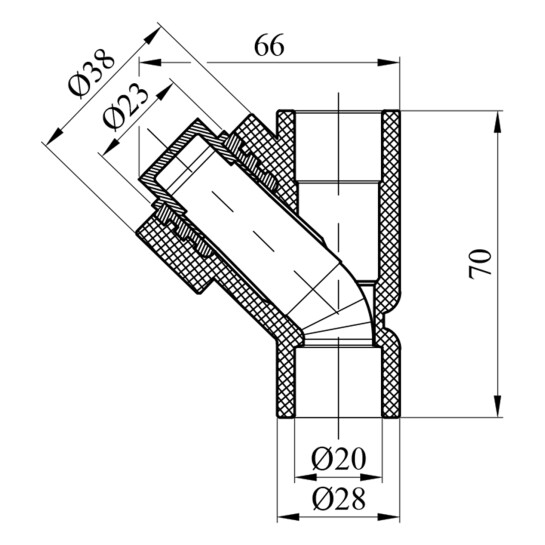 Додаткове фото - Фільтр PPR GrandiTherm 20 мм