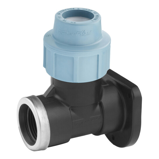 Головне фото - Коліно настінне ПЕ SantehPlast 20х3/4" РВ