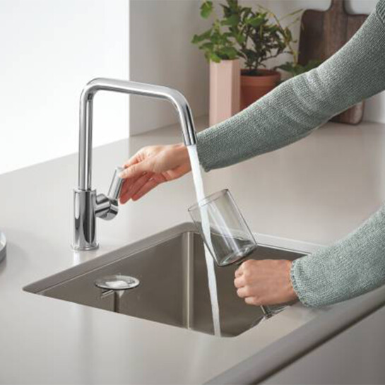 Додаткове фото - Змішувач для кухні Grohe QuickFix Start 30470000