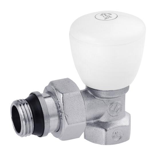 Головне фото - Кран радіаторний вентильний Giacomini 1/2" кутовий