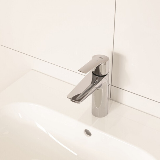 Додаткове фото - Змішувач для раковини Grohe QuickFix Start ES M-Size 23552002 з донним клапаном