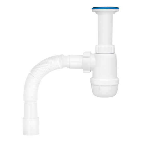 Сифони для кухонних мийок Сифон для кухонної мийки ANIplast 1 1/2''х40 мм з литим випуском А0515EU