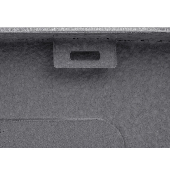 Додаткове фото - Кухонна мийка Kroner KRP Schwarze - SET7546HM PVD (3.0/0.7 мм)