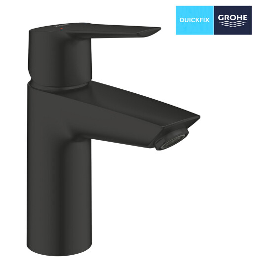 Додаткове фото - Змішувач для раковини Grohe QuickFix Start S-Size 235502432 з донним клапаном