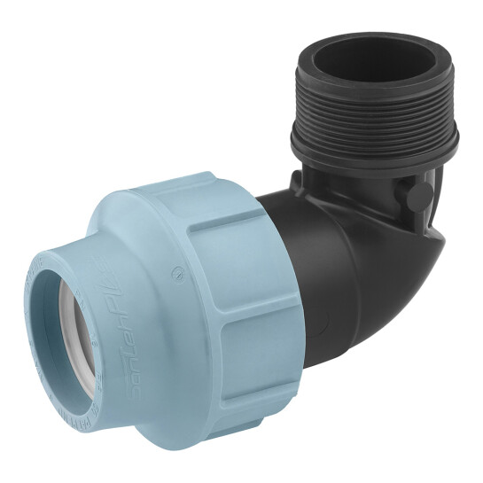 Головне фото - Коліно ПЕ SantehPlast 50х2" РЗ