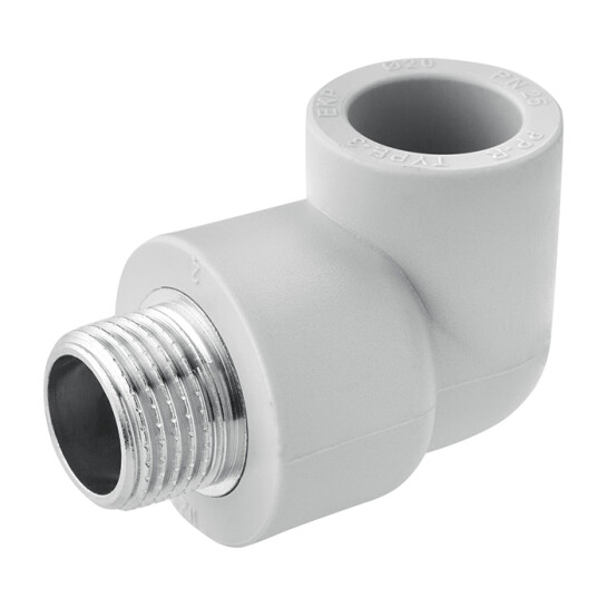 Кутники ППР Коліно PPR Baux 20х1/2" РЗ