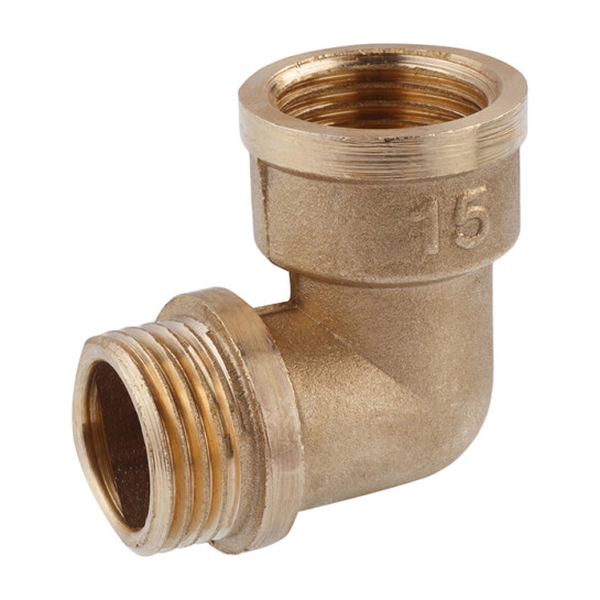 Кутники латунні Кутник посилений LexLine 1/2" ВЗ латунний УК0122-В