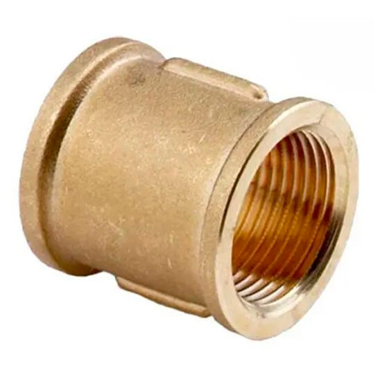 Муфти латунні Муфта економ STA 1/2'' ВВ латунна