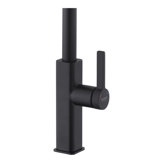 Додаткове фото - Комплект кухонна мийка Kroner Schwarze-7849RHM PVD + змішувач Edelstahl Klassisch-SCH03918 + дозатор Spender-026