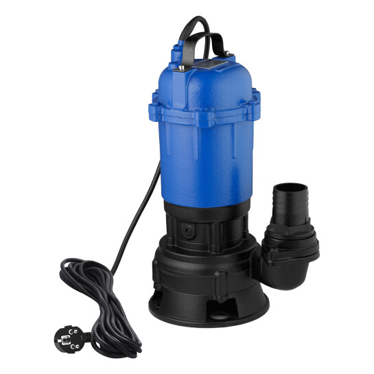 Головне фото - Насос фекальний Agua WQD 10-10-1.1 кВт Нmax 10 м Qmax 10 куб.м Р 1100 Вт корпус чавун