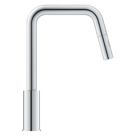Додаткове фото - Змішувач для кухні з висувним виливом Grohe QuickFix Start 30631000 
