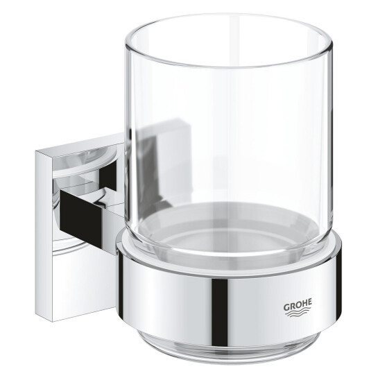 Додаткове фото - Душова система Grohe QuickFix Vitalio Comfort 26985001 з набором аксесуарів для ванної кімнати BF40961SC