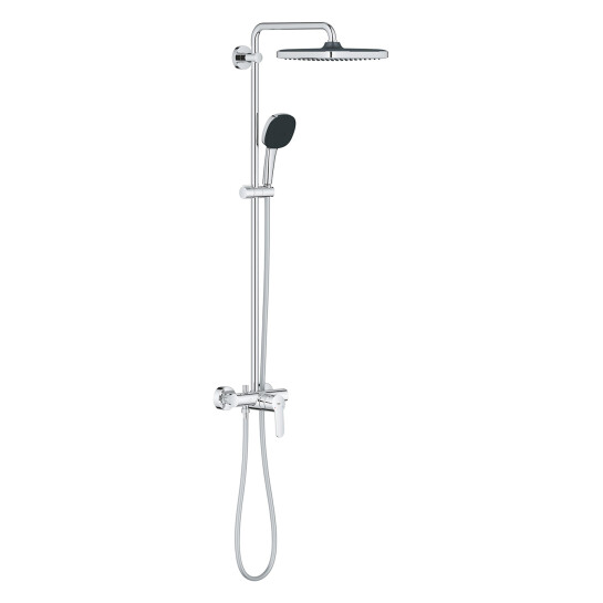 Додаткове фото - Душова система Grohe QuickFix Vitalio Comfort 26985001 з набором аксесуарів для ванної кімнати BF40961SC