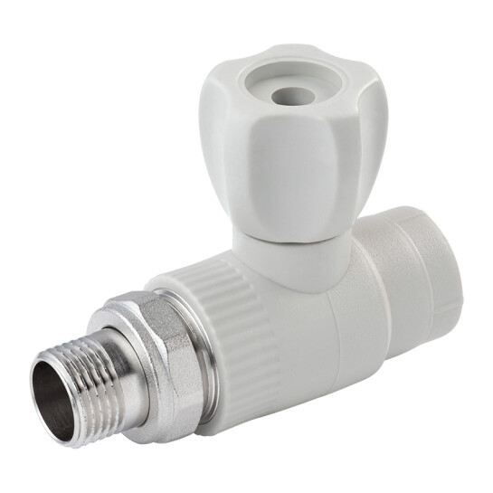 Головне фото - Кран радіаторний прямий PPR Baux 25х3/4"