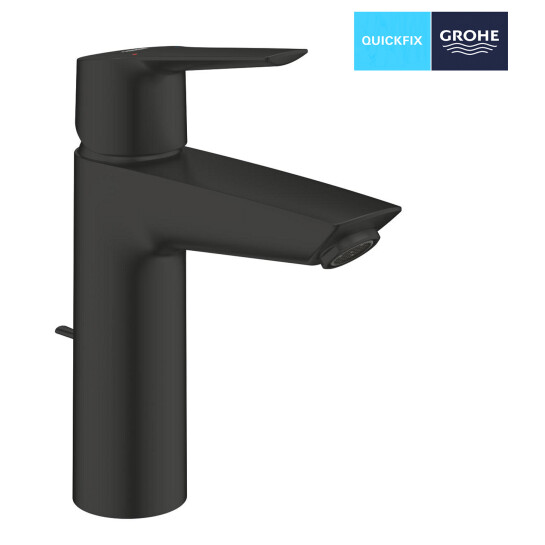 Додаткове фото - Змішувач для раковини Grohe QuickFix Start M-Size 234552432 з донним клапаном