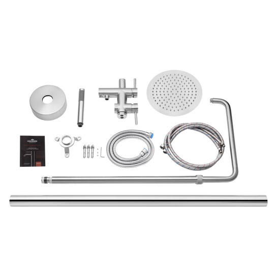 Додаткове фото - Душова колона вулична Kroner KRP Edelstahl Klassisch - ESG080