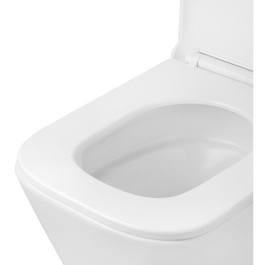 Додаткове фото - Комплект 4 в 1: Інсталяція GROHE Solido 3 в 1 3884966Q + Унітаз безобідковий Kroner Eifel WHI493436 TORNADO (3884966KE49T)