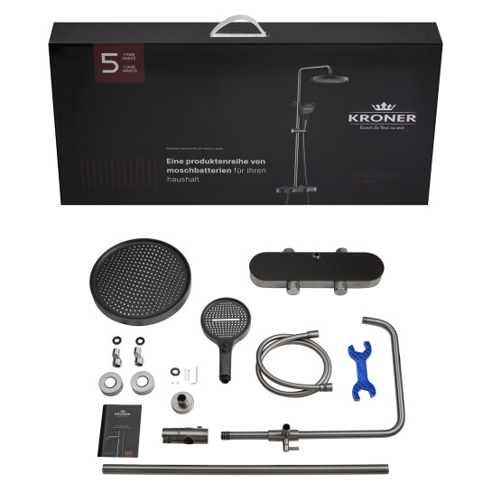 Додаткове фото - Душова система Kroner KRP Makon - GRP0637