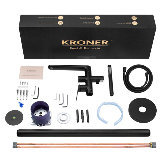 Додаткове фото - Змішувач для ванни Kroner Element 211339-3801