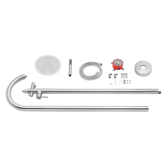 Додаткове фото - Душова колона вулична Kroner Edelstahl Klassisch - ESG081