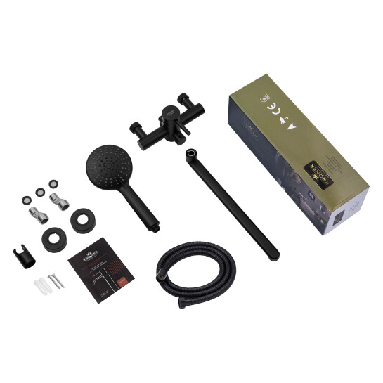 Додаткове фото - Змішувач для ванни Kroner KRP Edelstahl Klassisch - SCH070