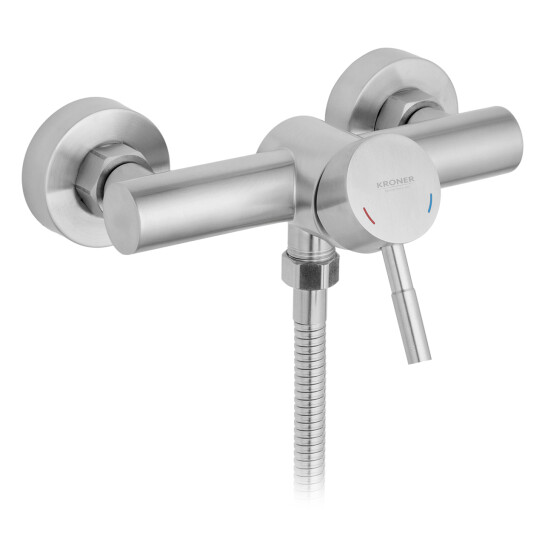Додаткове фото - Змішувач для душу Kroner KRP Edelstahl Klassisch - ESG050