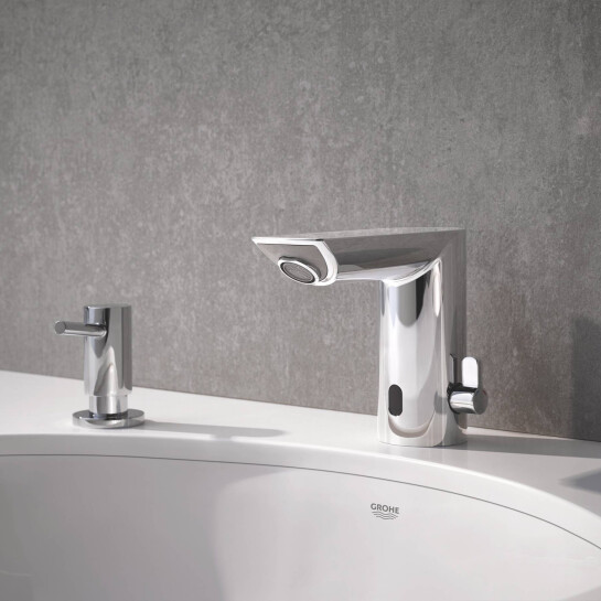 Додаткове фото - Змішувач безконтактний для раковини Grohe Bau Cosmopolitan E 36451000