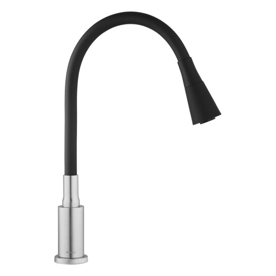 Додаткове фото - Змішувач для кухні Kroner KRP Edelstahl Klassisch - ESG031BLK