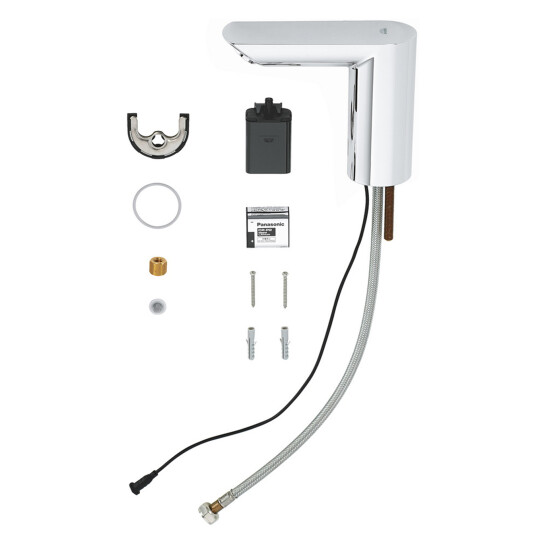 Додаткове фото - Змішувач безконтактний для раковини Grohe Bau Cosmopolitan E 36452000 без змішування