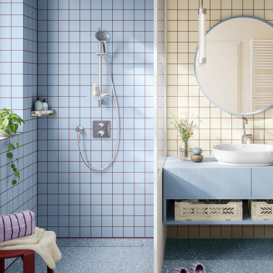 Додаткове фото - Душовий гарнітур Grohe QuickFix Vitalio Joy+ 120, 3 режими струменю 1348660000