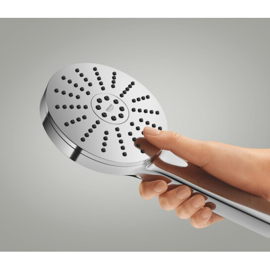 Додаткове фото - Душовий гарнітур Grohe QuickFix Vitalio Joy+ 120, 3 режими струменю 1348660000
