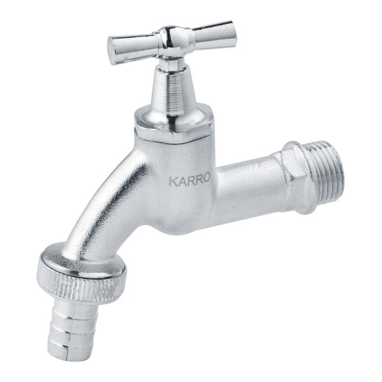 Головне фото - Кран для поливу Karro 1/2" PN40 хромований KR-12017