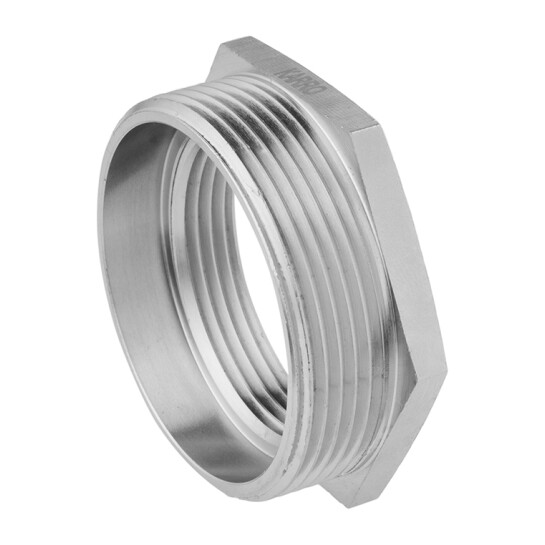 Додаткове фото - Футорка Karro 2"х1 1/2" ЗВ нікельована KR-3115