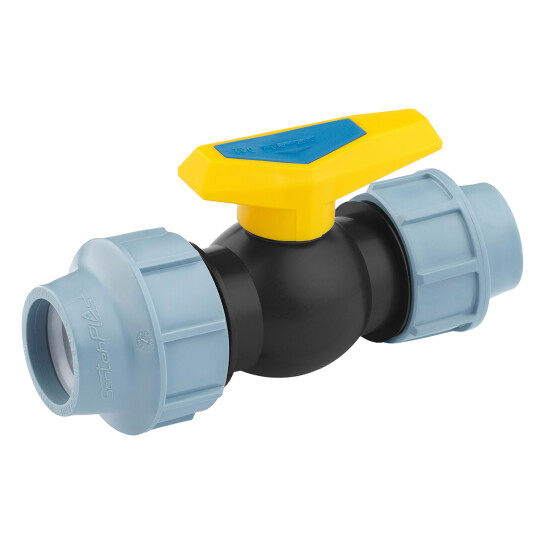 Головне фото - Кран ПЕ SantehPlast 40 мм